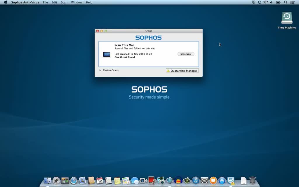 is sophos called advance mac cleaner